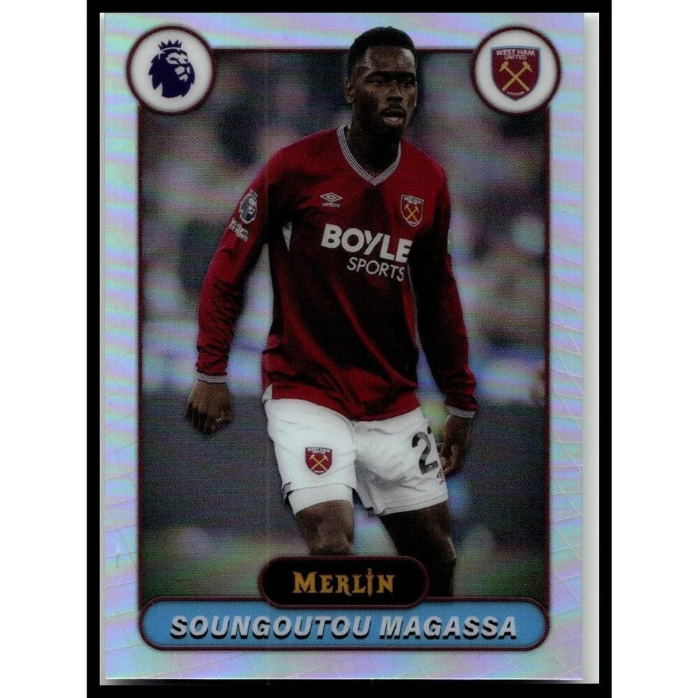 2026 Merlin Premier League #182 Soungoutou Magassa Refractor